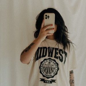 Midwest Retro Graphic Tee | Comfort Colors Tee | Retro Shirt | Vintage Inspired Tee