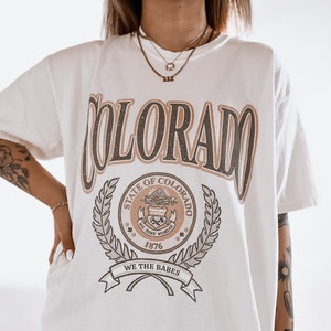 Colorado Graphic Tee | Comfort Colors Tee | Retro Shirt | Vintage Inspired Tee