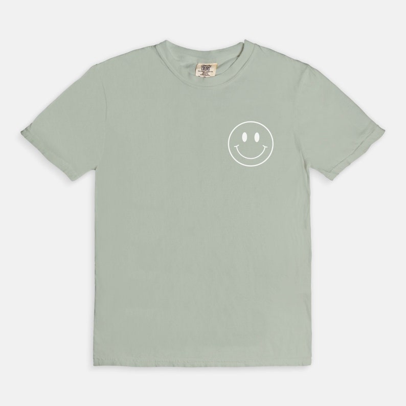 Happy Lil' Thang Tee, Aesthetic Retro Vintage Inspired Graphic Tee, Comfort colors shirt image 9