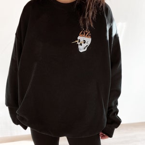 Biker Hoodie Sweatshirt Harley-Motiv Oldtimer Motorrad Klassiker
