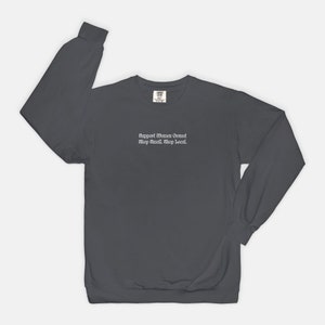 Honeys Makin Moneys Comfort Colors Crew Sweatshirt, Feminist Woman Owned Business Sweater, Small business tee image 6