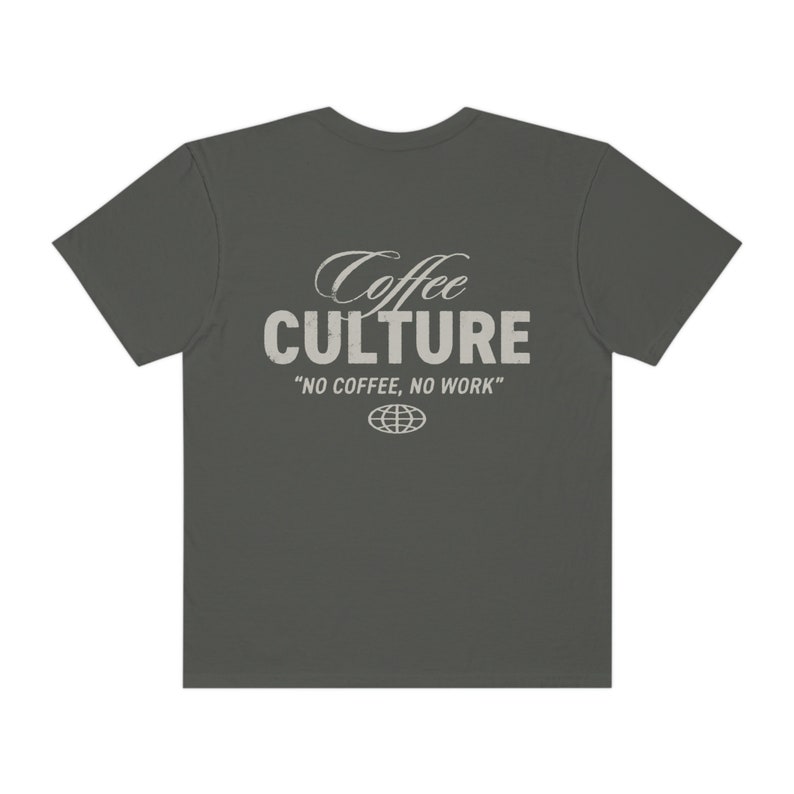 Coffee Culture Coffee Lover Tee Comfort Colors Shirt Trendy Hippie Graphic Tee Boho Graphic Tee image 7