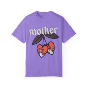 Mother Cherry Tee, trendy mom shirt, aesthetic mom graphic tee, vintage inspired graphic tshirt image 5