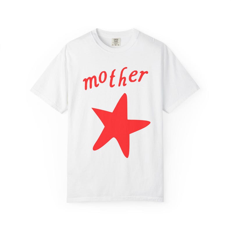 Mother Star Tee, Trendy Mom shirt, Mama Mothers day graphic t-shirt image 4