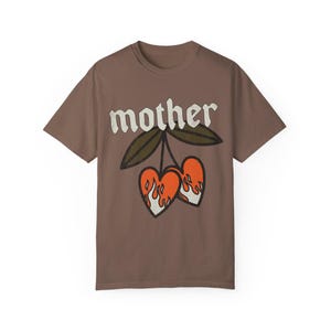Mother Cherry Tee, trendy mom shirt, aesthetic mom graphic tee, vintage inspired graphic tshirt image 6