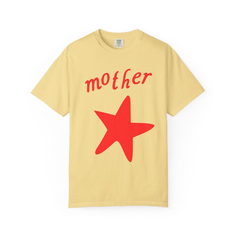 Mother Star Tee, Trendy Mom shirt, Mama Mothers day graphic t-shirt image 9