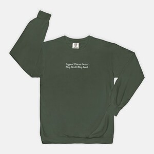 Honeys Makin Moneys Comfort Colors Crew Sweatshirt, Feminist Woman Owned Business Sweater, Small business tee image 9