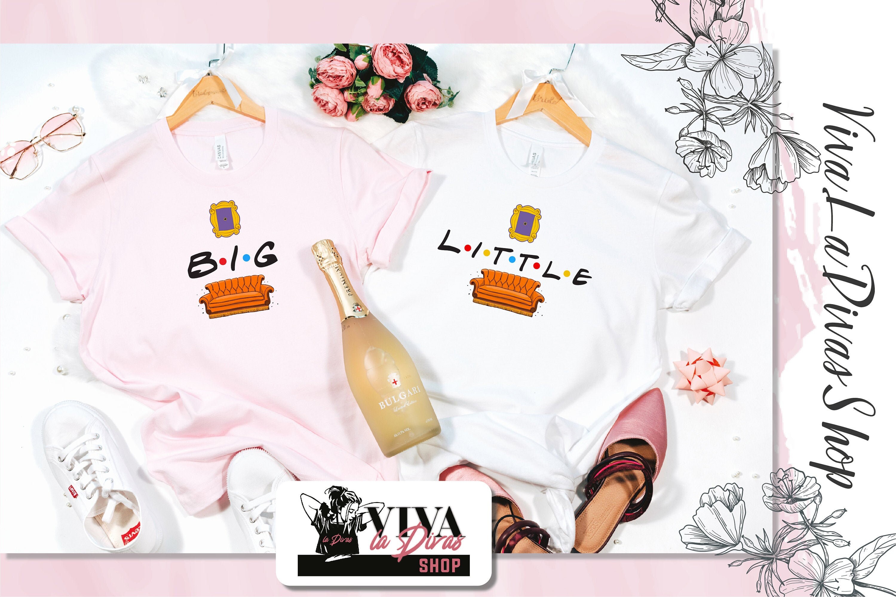 Big Little Sorority Reveal Shirts Sorority Letters Big - Etsy