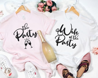 Wife of the Party Shirt, Bachelorette Party Shirts, Wife Shirt, Bridesmaid Shirts, The Party Tank Tops, Bridal Party Wife of the Party Shirt