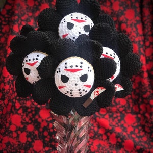 Horror Daisy Virkmönster - Endast PDF