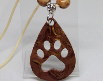 Paw Print Necklaces