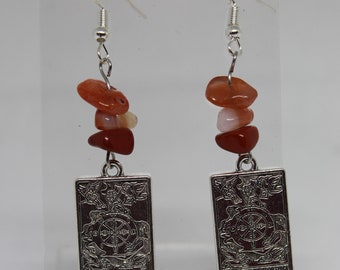 Tarot Card Earrings