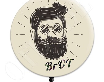 BrOT Dude OT Occupational Therapy Therapist Gift - Badge Reel