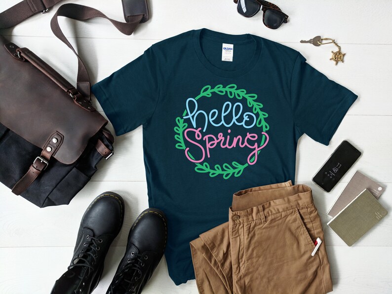 Trending Spring shirt Easter Shirt Hello spring T Shirt Hello Spring shirt Spring time shirt Hello Spring T-shirt Adult Easter shirt