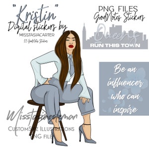 Kristin GoodNotes Digital Planner Stickers