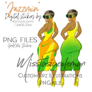 Jazzmin GoodNotes Digital Planner Stickers