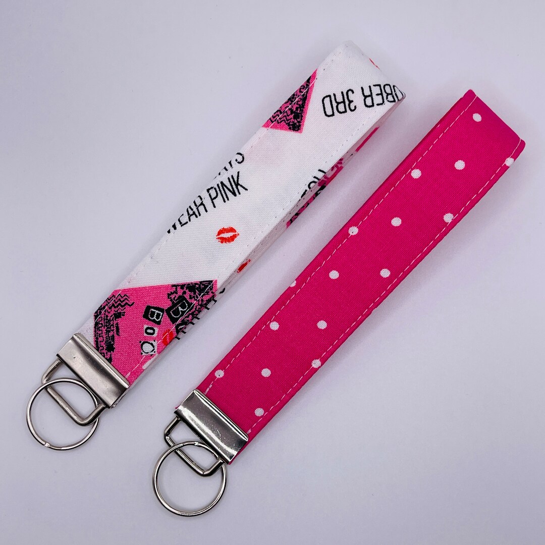 Mean Girls Burn Book Movie Wristlet Keychain Key Fob Fabric Keychain Gift Idea Etsy