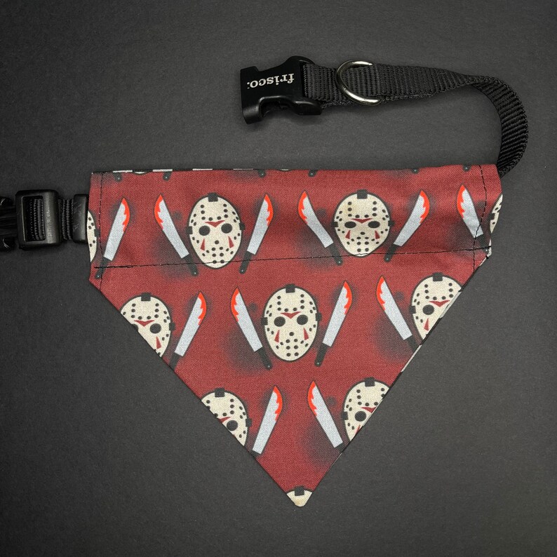 Friday the 13th Jason Voorhees Over the Collar Handmade Etsy
