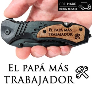 El Papa Mas Trabajador, Spanish Daddy Gift for Birthday, Christmas, Father's Day, Mexican Gift Regalos para el dia del Padre de hija e hijo