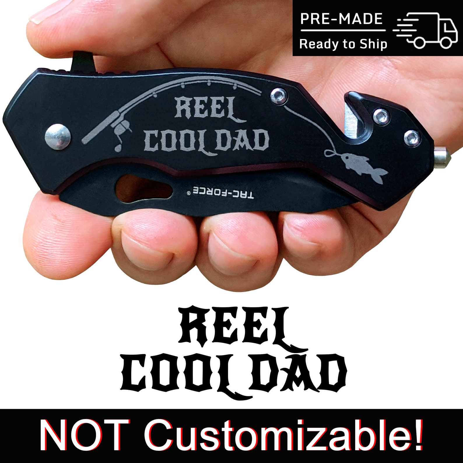 Fisherman Gift Engraved Pocket Knife Fishing Gifts Etsy