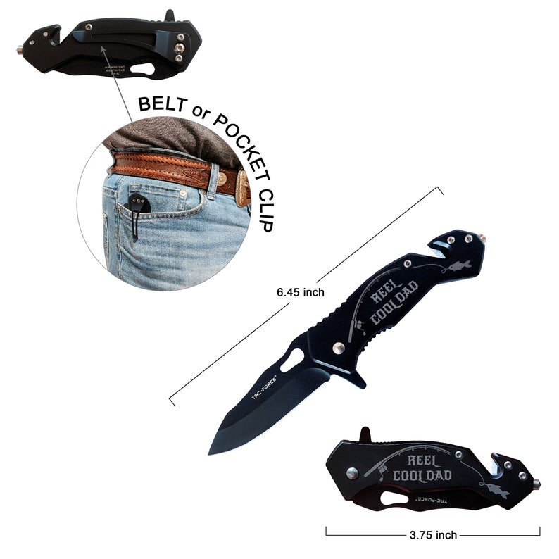 Fisherman Gift Engraved Pocket Knife Fishing Gifts Etsy