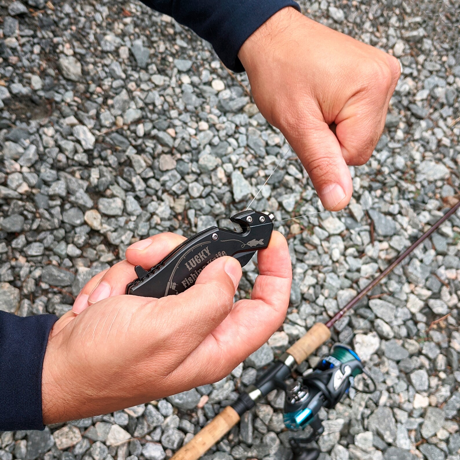 Fisherman Gift Engraved Pocket Knife Fishing Gifts Etsy