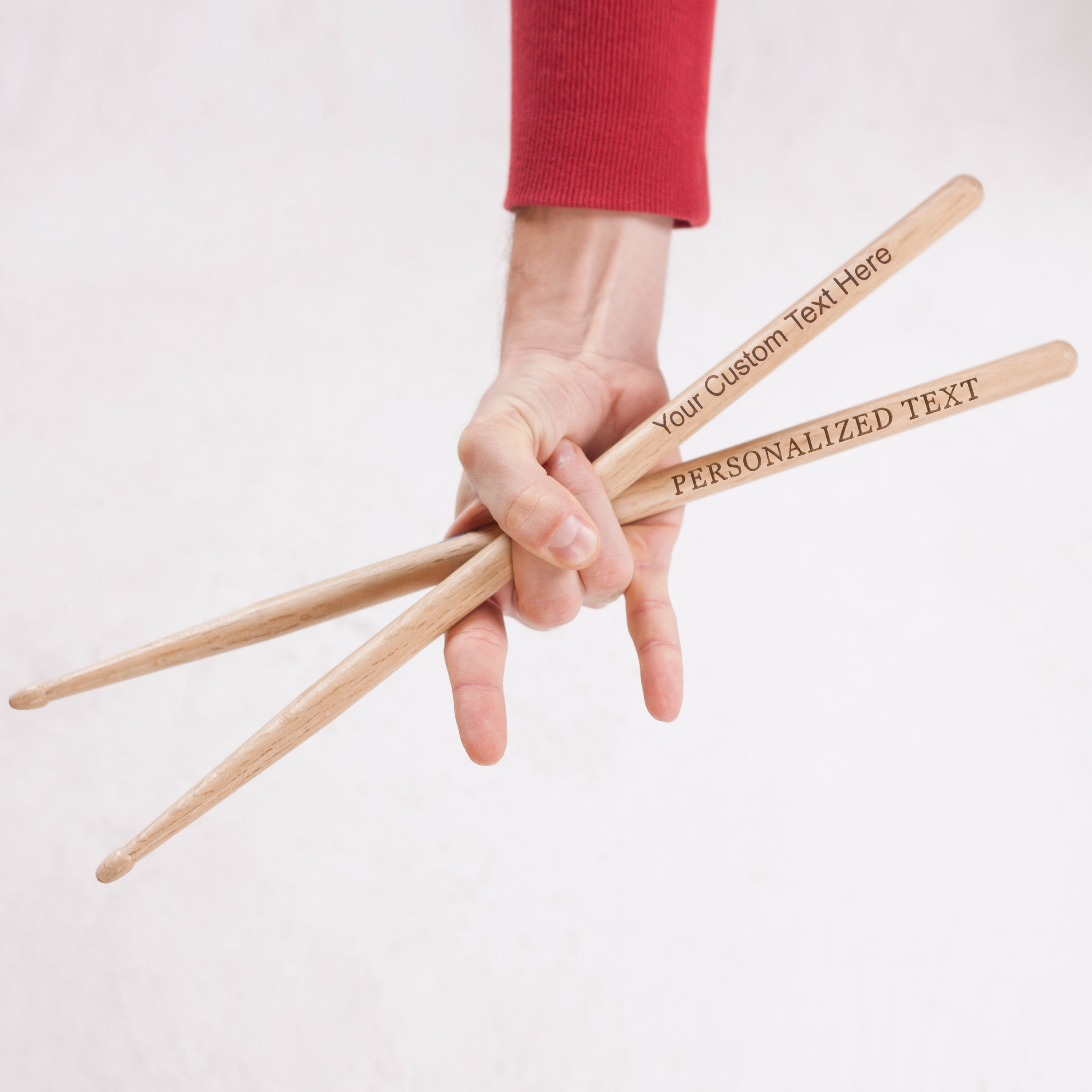 Personalized Drum Sticks Customized Drumsticks Laser Etsy