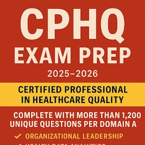 PRÉPARATION À L'EXAMEN DU CPHQ 2025-2026