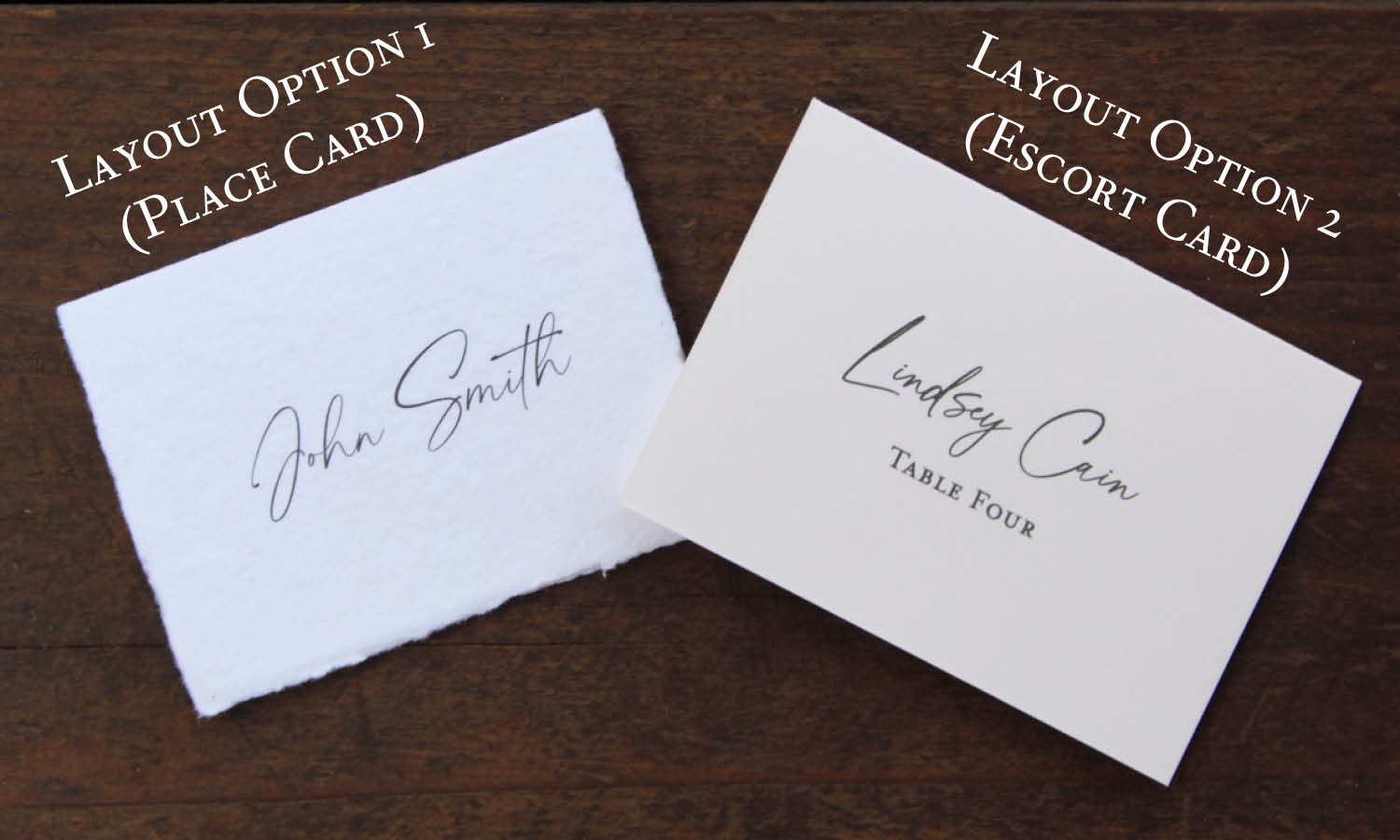 Card Stock Place Cardsold in Sets of 10 Deckled Cotton Rag Etsy