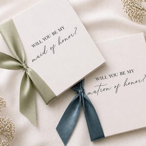 Tarjeta de propuesta para dama de honor – Regalo de boda para dama de honor y dama de honor