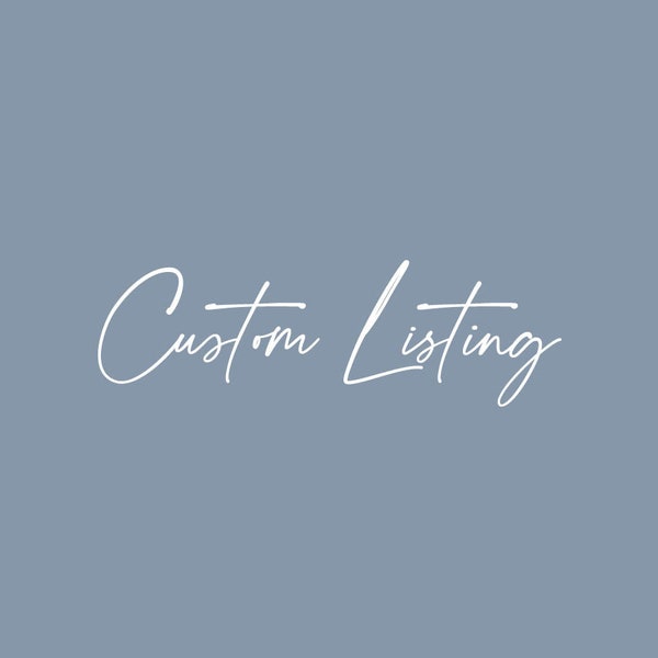 Custom List- Cain & Co. Stationery