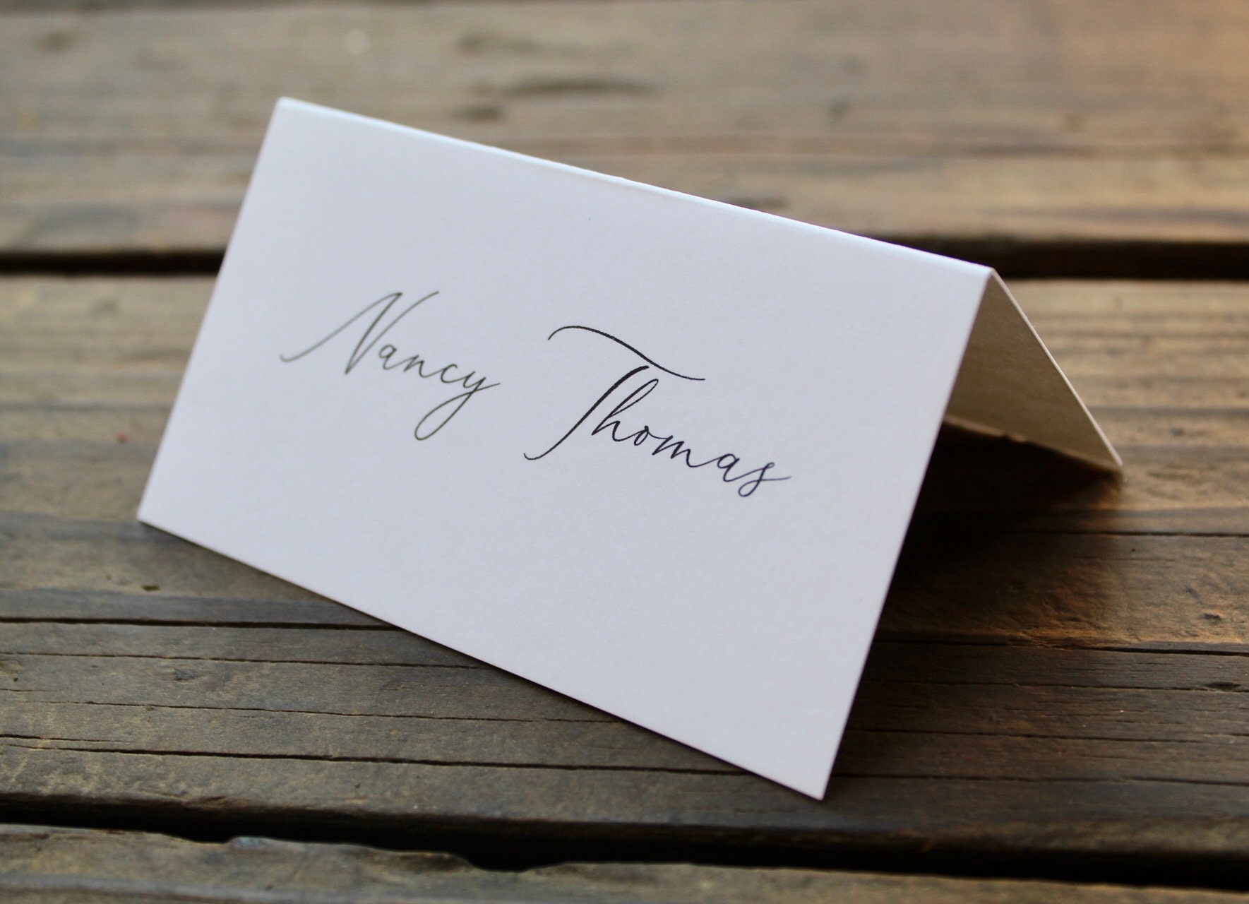 Card Stock Place Cardsold in Sets of 10 Deckled Cotton Rag Etsy