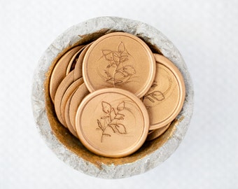 Wedding Botanical Wax Seal- Sold in Sets of 10