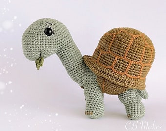 Gehaakte schildpad, amigurumipatroon