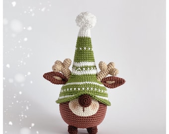 Crochet Reindeer, Amigurumi Pattern