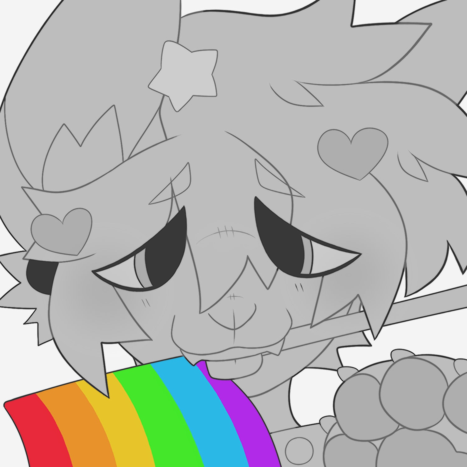 P2U | FURRY PRIDE ICON (base) - Etsy