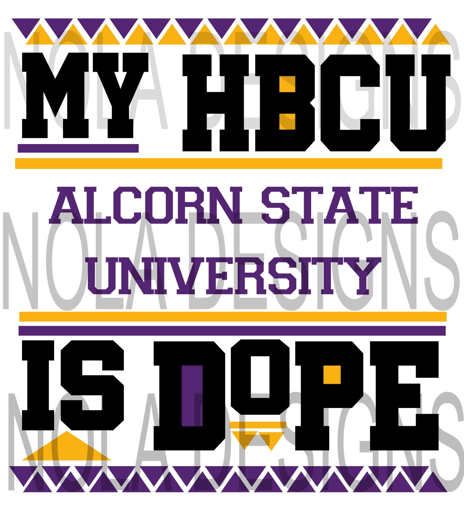 Alcorn State My Hbcu Png Svg Custom 