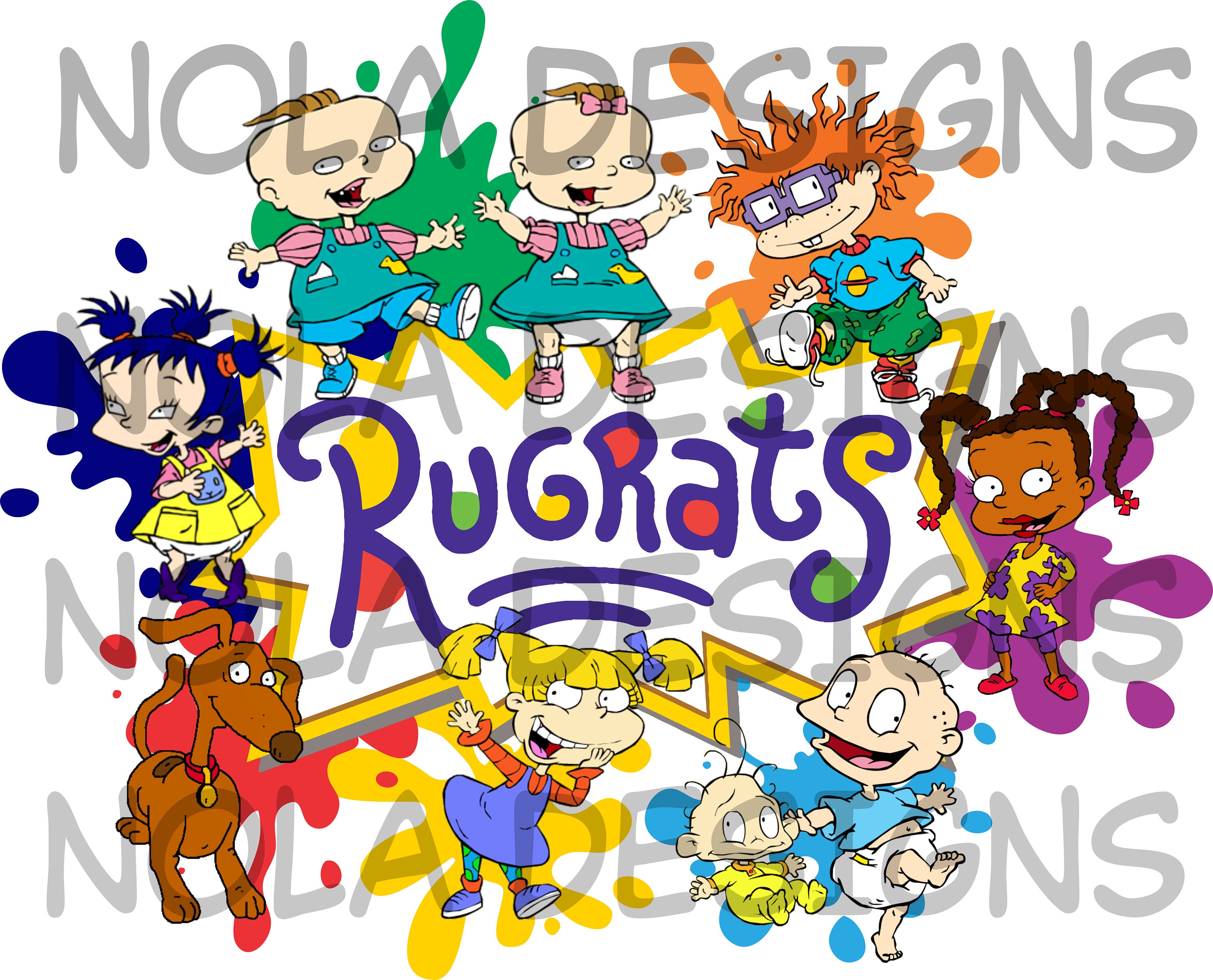 Rugrats Png Mug Sublimation Designs Rugrats Pdf Rugrats Svg Rugrat