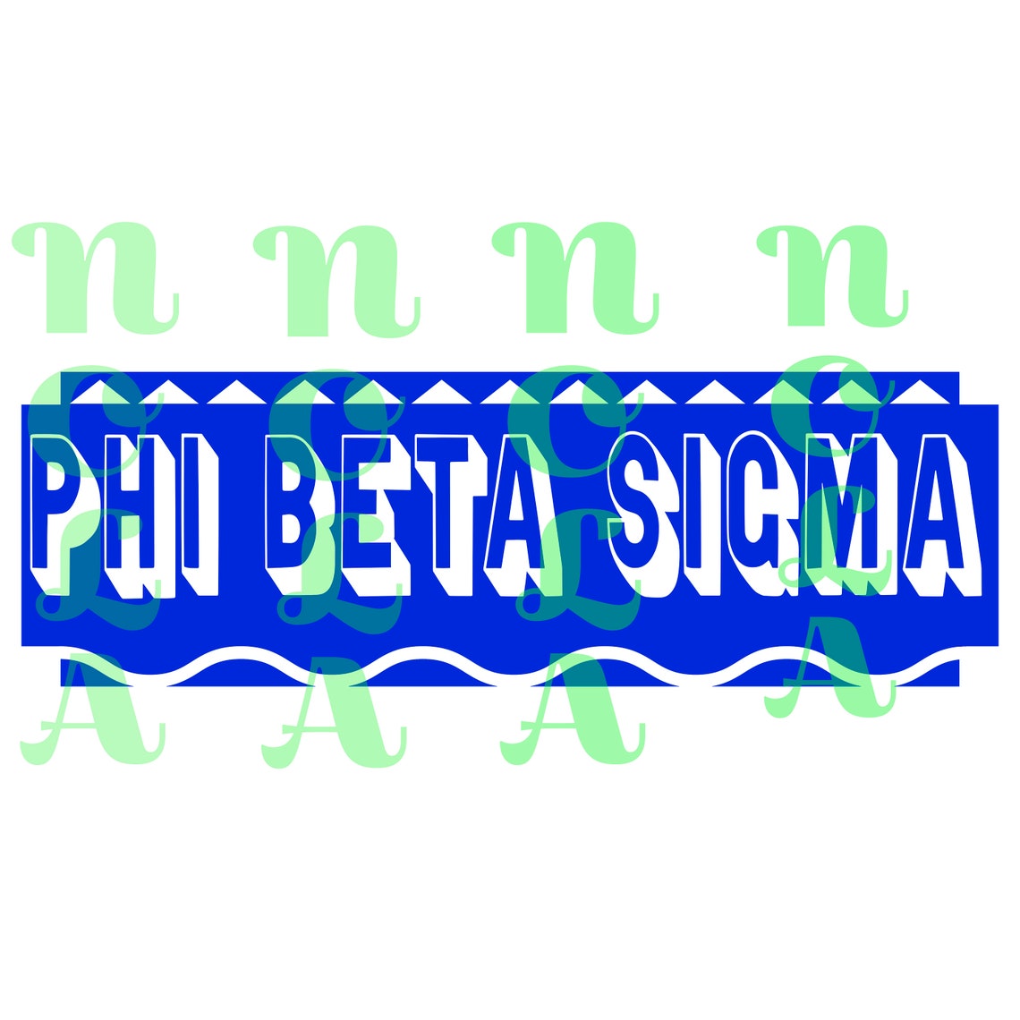 D9 Fraternities letters png svg Etsy