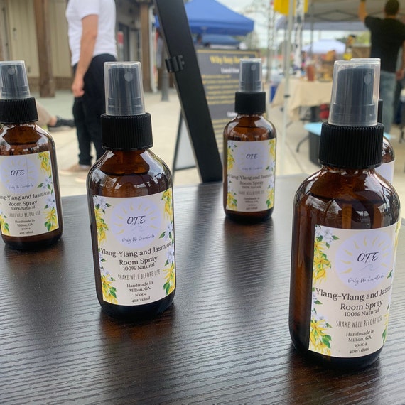 Ylangylang and Jasmine Room Spray All Natural Handmade With Etsy