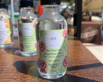 Tonik z drzewa herbacianego i grejpfruta z olejkami eterycznymi