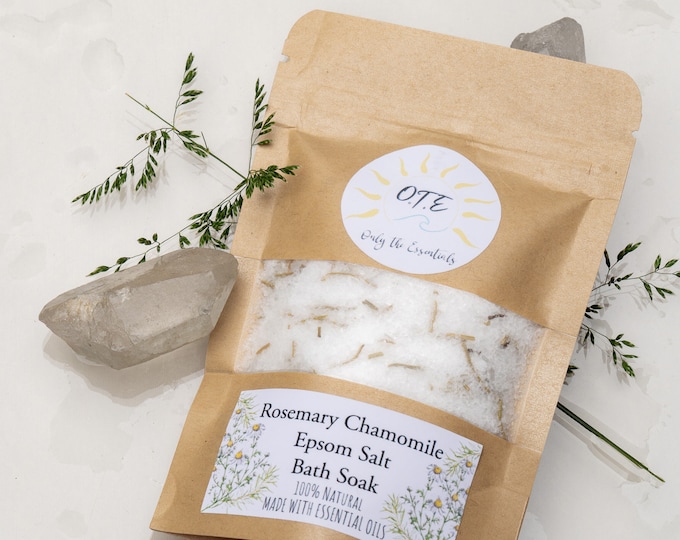 Rosemary Chamomile Aromatherapy Bath Salt