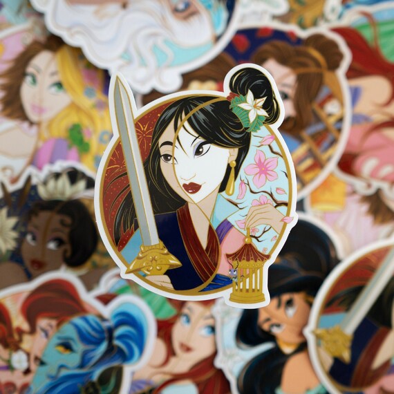 Etsy: Princess Gemini Stickers