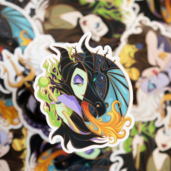 Etsy: Villain Gemini Stickers
