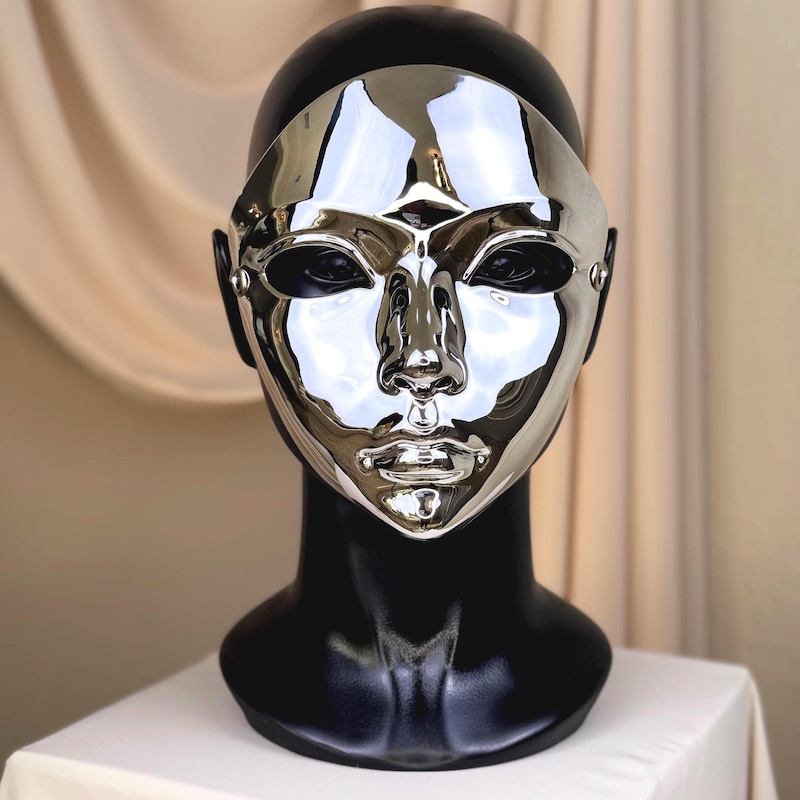 Metal Face Mask - Etsy