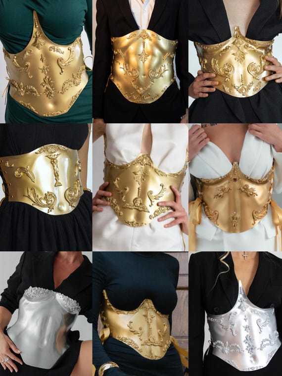 Asymmetrical White Bustier: Custom Fit Corset, Unique Bridal Top
