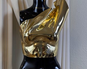 Sculptural Corset: Wearable Art Top for Club, Festival, Rave