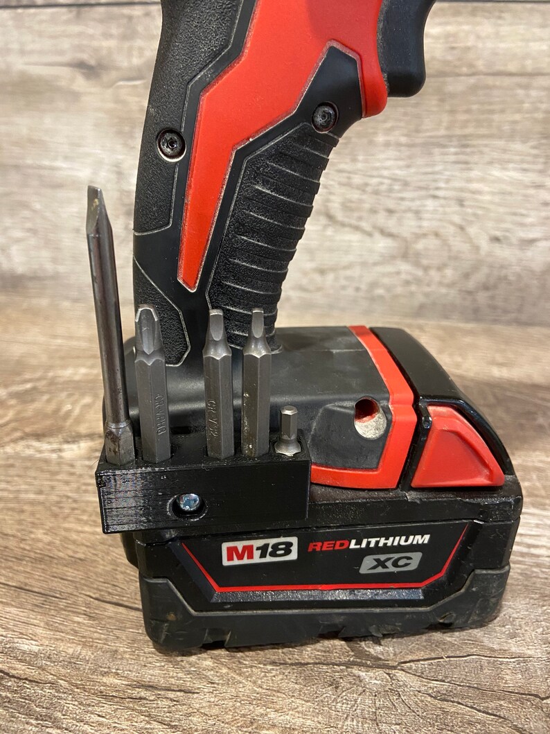 Milwaukee drill bit holder Etsy