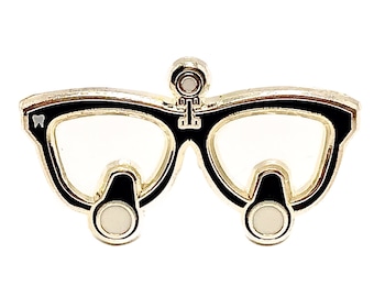 Loupes Pin, Dentist Pin, Hygienist Pin, Gifts for dentist, hygienist, dental gifts, glasses pin, dental loupes pin
