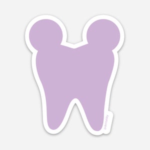 Pegatina dental de diente de ratón, pegatina dental, diente dental, pegatina médica, * 5 colores *